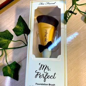 Mr. Perfect Too Faced Foundation Brush Brand New